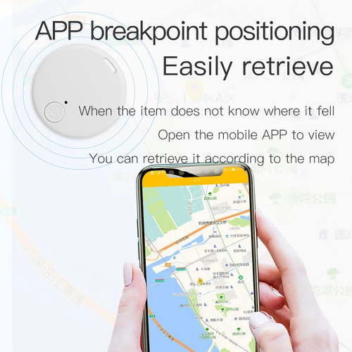 Mini GPS Tracker 2025 Bluetooth 5.0 Smart Finder per Auto, iOS, Android - Foto 4 di 12