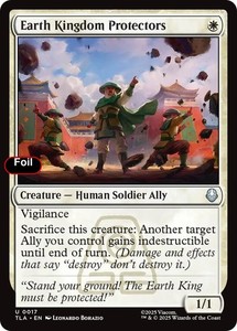 Earth Kingdom Protectors #17 (Foil) - Avatar: The Last Airbender