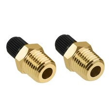 Tire Inflator Adapter 1/4Inch NPT Valves For Auto Air Compressor Hose Connection