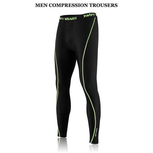 Mens Boys Thermal Compression Tights Base Layer Warm Running Gym Trouser Active - Picture 12 of 12