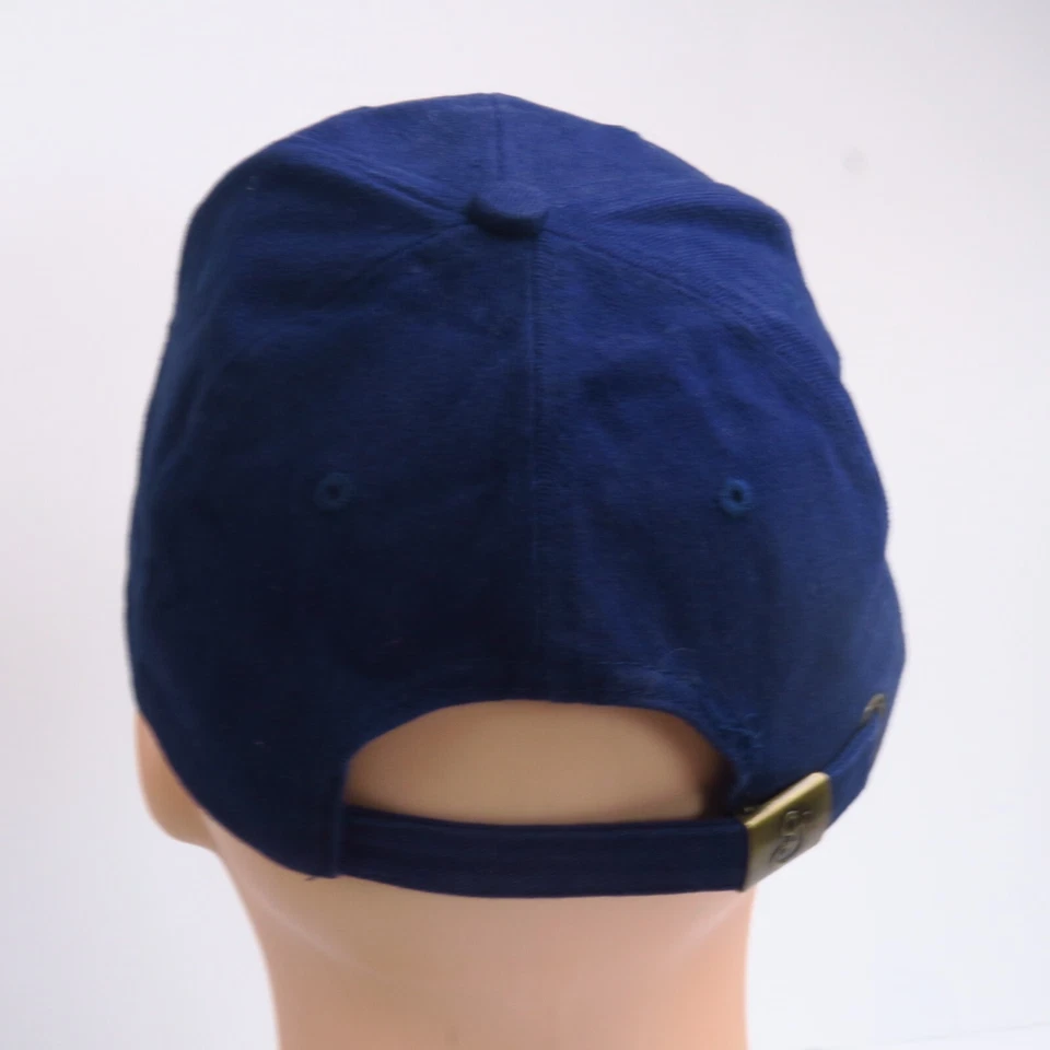 General Mills Pop Secret Popcorn Blue Gold Embroidered Logo Strapback Hat Cap - Image 4 of 4