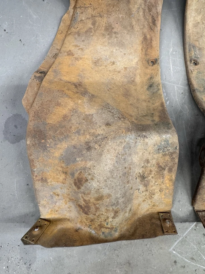 Chevy BelAir Nomad 150 210 1956 1957 motor inferior protector contra salpicaduras soporte de radiador Foto 2 de 4