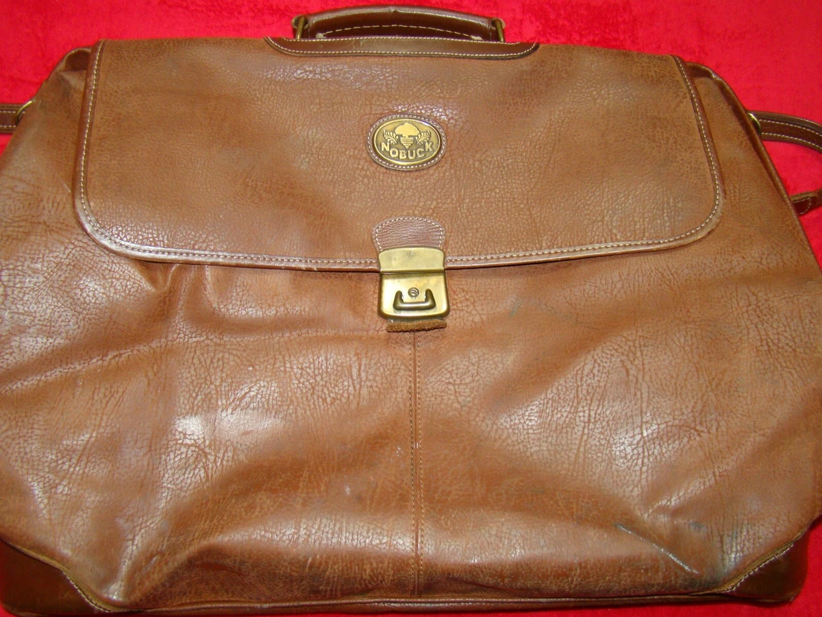 Vintage Nobuck Leather Shoulder Doctors Horse Lining Duffle Bag Nubuck |  eBay