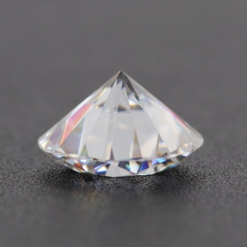 Moissanit Diamant 4ct D GRA Zertifikat Laserbeschriftung Round Diamond - Bild 2 von 12