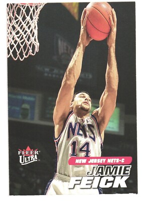 2000-01 Fleer Ultra NBA Basketball New Jersey Nets Jamie Feick