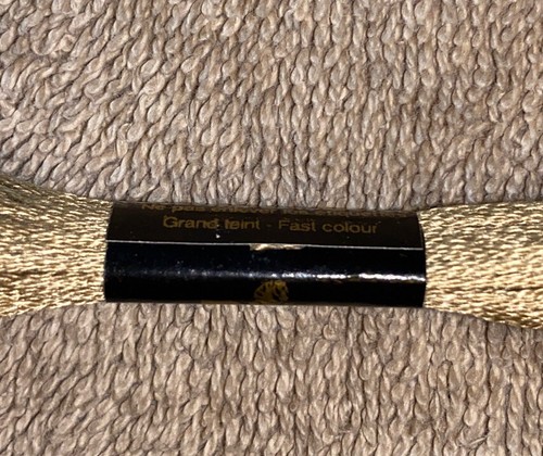 Vintage Mouline Special DMC 25 Embroidery Floss #612 Made in France - Picture 3 of 6