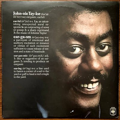 JOHNNIE TAYLOR  Eargasm   76 Vinyl LP  Disco Lady   You re The Best in The World 