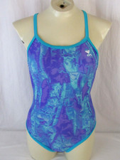 TYR One Piece 1 Pc. Swimsuit Womens Size S Reversible X-Back Durafast Elite