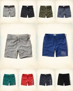 abercrombie fleece shorts