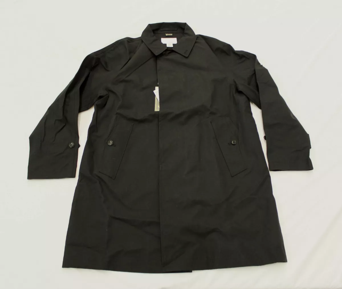 Nanamica Men's Gore-Tex Soutien Collar Coat KB8 Black SUBF800U Medium
