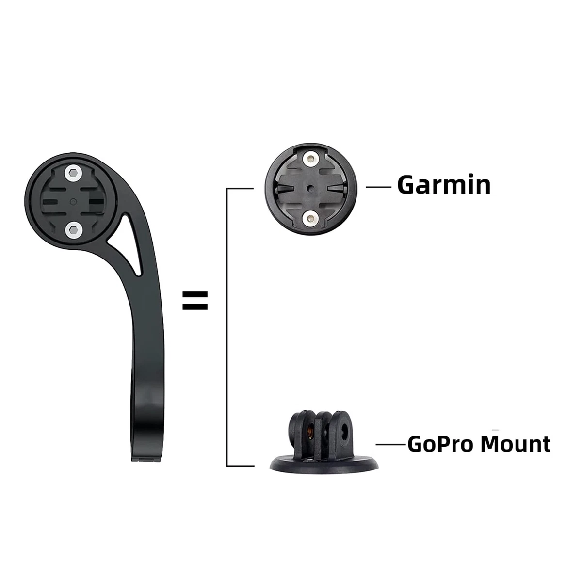 Front Mount Brackets for Garmin Edge 25 130 200 530 800 830 GPS