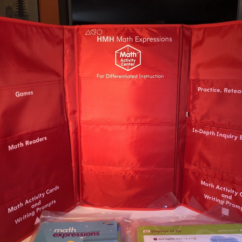 Math Expressions 活动中心套装幼儿园书籍卡存储不完整 — 第 2/4 张图片