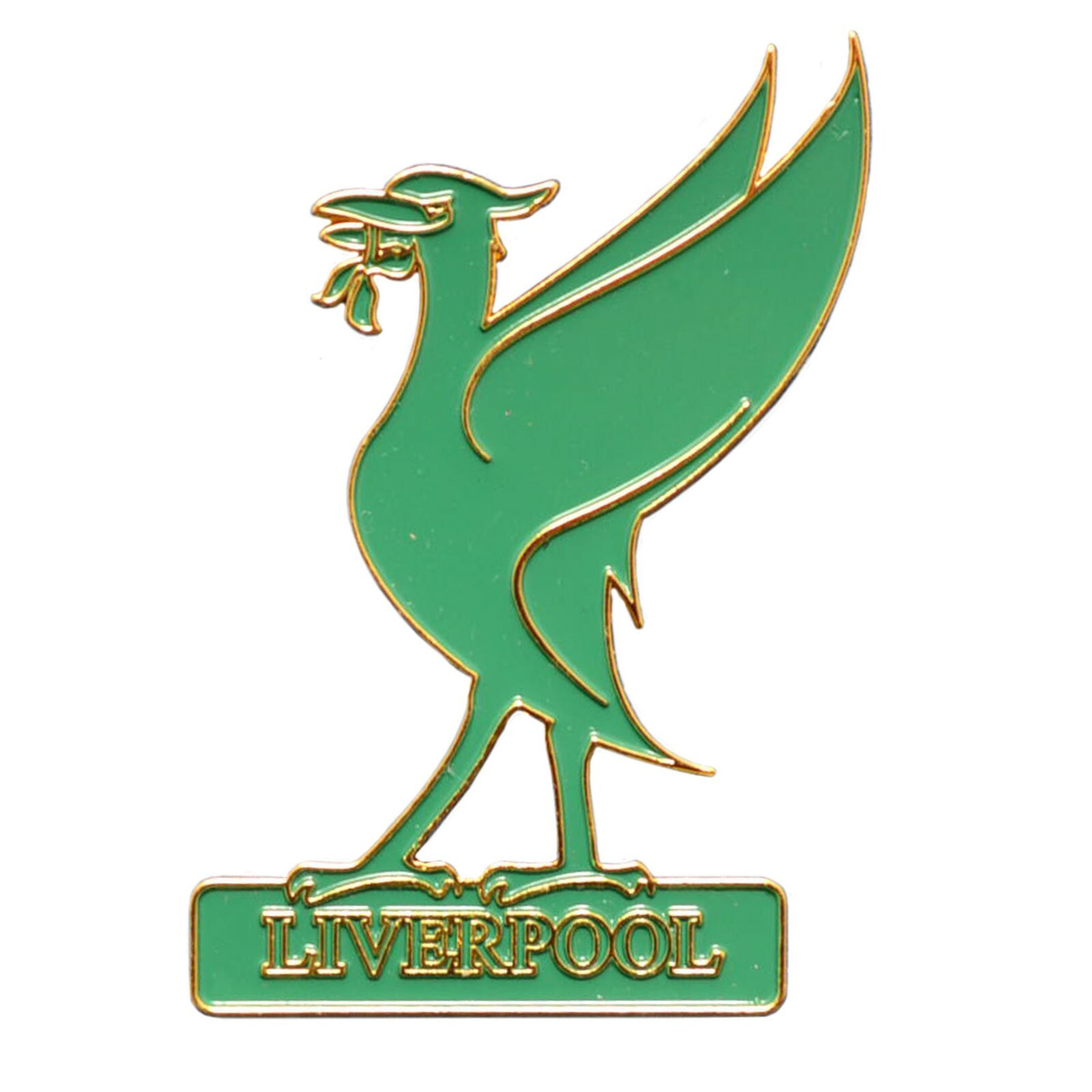 Liverpool Liver Bird Fridge Magnet - Verde Green