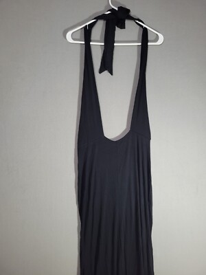 zaful beach dresses Maxi Zigzag Boho Beach Slip Dress In BLACK