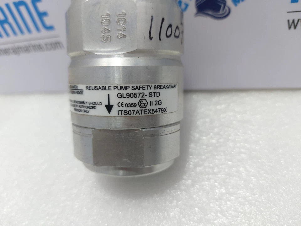 Gilbarco GL90572-STD Reusable Pump Safety Breakaway - Image 3 of 4