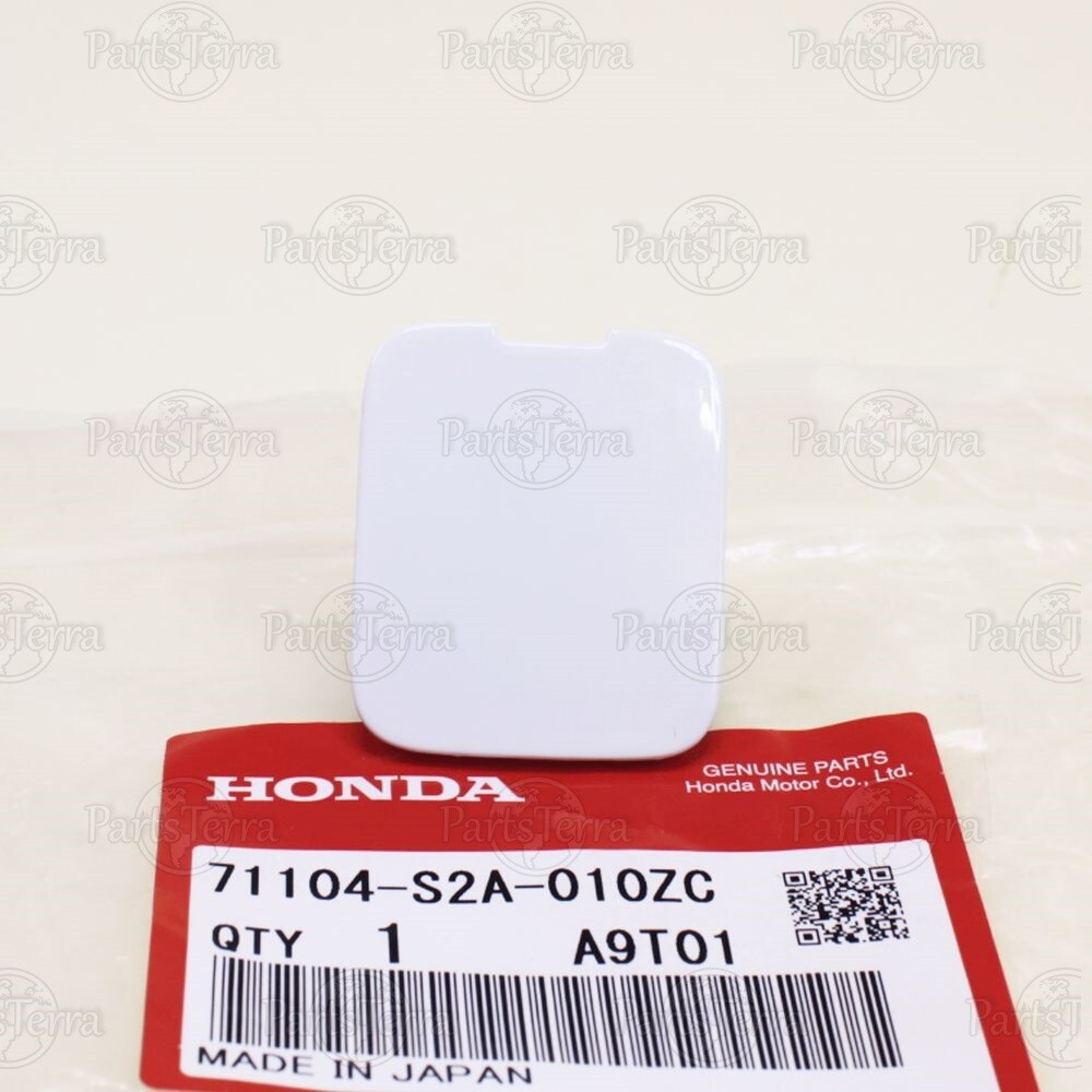 GENUINE OEM Honda S2000 White Plastic Tow Hook Cover Front Bumper