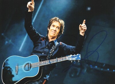 Per Gessle handsigniertes 7x5 Zoll Foto Musik Roxette