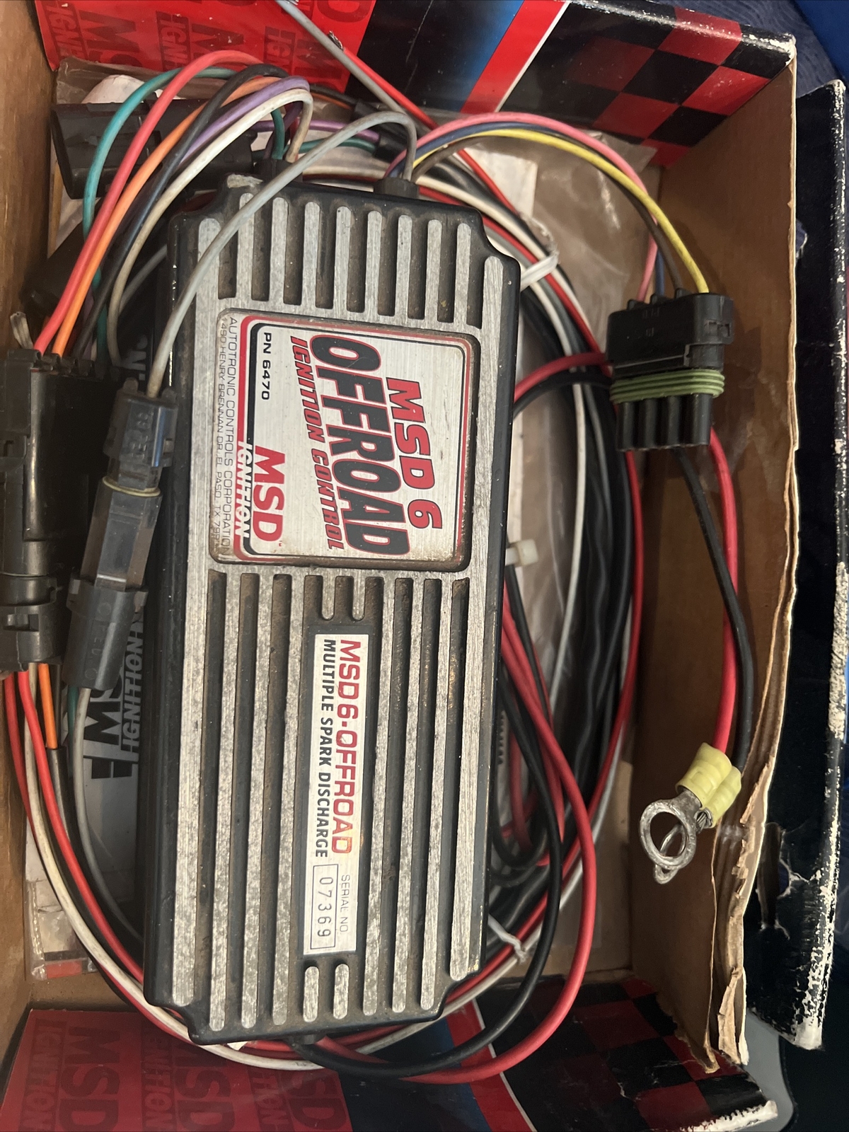MSD 6470 Digital 6Offroad Ignition Control Box as is 85132064717 eBay