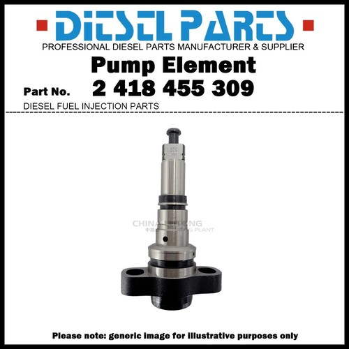 Pump Element Plunger 2418455309 2455-309 fo Mercedes Benz OM401 OM402 OM447 - Zdjęcie 1 z 7