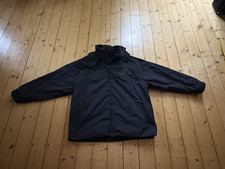 Original First B Herren Jacke mit Innen-Fleecejacke und Kapuze in schwarz Gr. XL