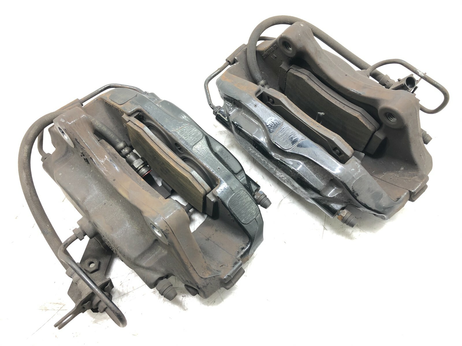 2014-2017 MASERATI GHIBLI S REAR BRAKE CALIPERS X2 BREMBO OEM 43K.
