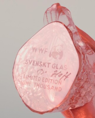 Paul Hoff for Kosta Boda / Svenskt Glas, four figurines in art