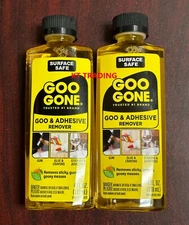 (2-Pk) ORIGINAL GOO GONE ~Wax Tar Gum Cleaner Tape Glue Adhesive Residue Remover