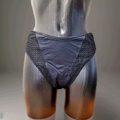 Andres Sarda exklusiver  Slip  schwarz Gr. L  **Luxus Lingerie Neu