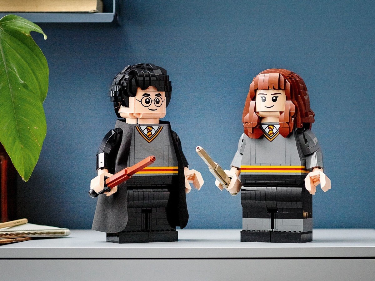 New] LEGO 76393 Harry Potter & Hermione Granger DISPLAY FIGURES