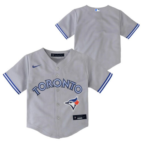 Maillot de baseball blanc d'équipe Toronto Blue Jays Youth Road gris - Photo 1 sur 1