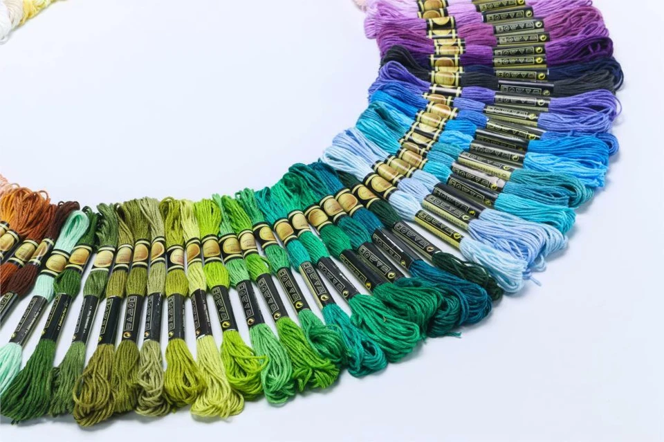 CXC embroidery thread floss skeins Pick colours 900 - 3866 (uses DMC numbers)  - Image 3 of 4
