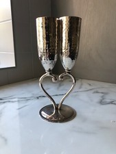 Suzanne Neville Metal Lovers Flutes - Set of 2 - Unique and Stylish