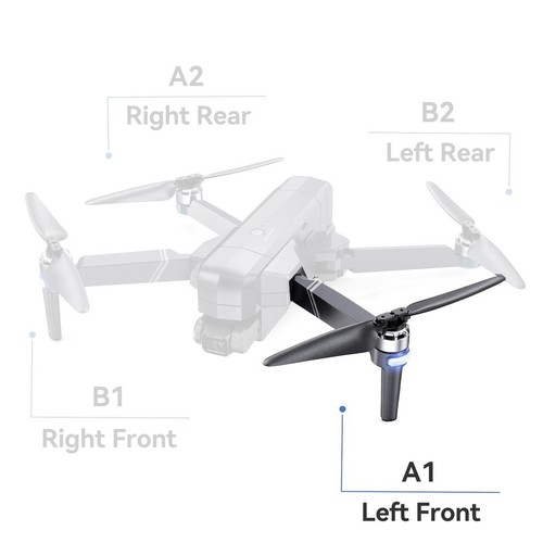 [OEM Used Parts]Ruko F11GIM2 F11GIM Drone Arm Kit Spare Parts Left Front A1