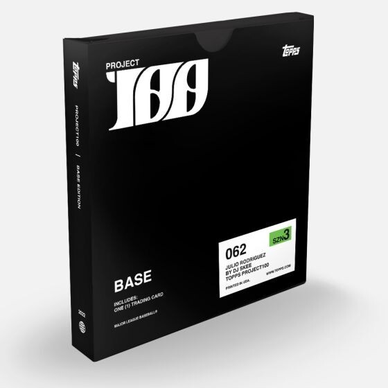 Julio Rodriguez by DJ Skee - Topps Project 100 #62