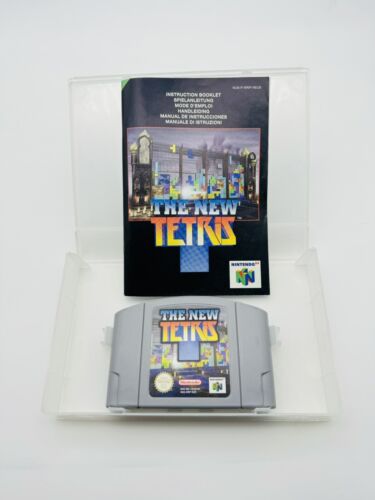 THE NEW TETRIS  - N64  Nintendo 64 - TOP  (1999) - Picture 1 of 2