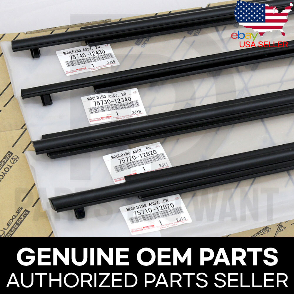 Genuine Toyota 20082015 Scion xB OEM Door Belt Molding Weatherstrip [4