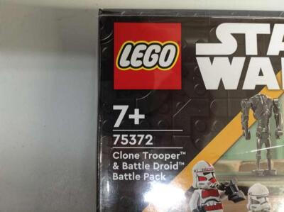 LEGO 75372 Clone Trooper and Battle Droid Battle Pack Set From