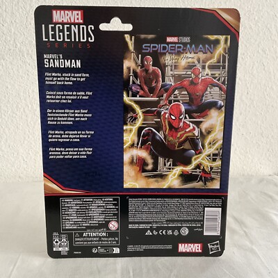 Marvel Legends Spider-Man No Way Home (2023) Series Sandman 6