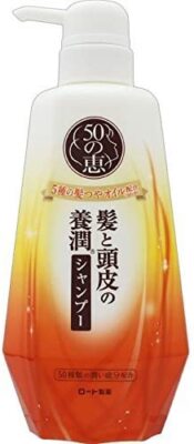Rohto 50 of Megumi For 50s Aging Hair Care Shampoo 400mL