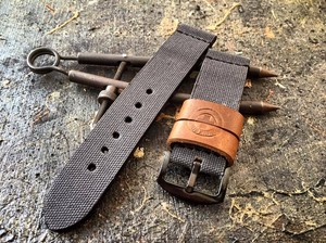 canvas watch strap