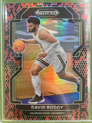 David Roddy ROOKIE CARD SNAKE SKIN PRIZM VENOM SSP CASE HIT 2022 DAVID RODDY RC - Picture 17 of 24