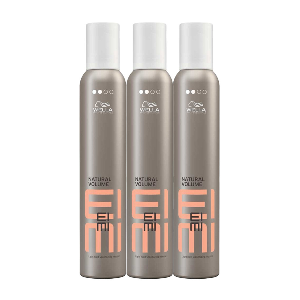 Wella EIMI Natural Volume Set 3x300ml - Styling Essenziale e Volume