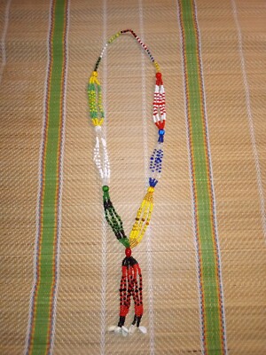 COLLAR DE 7 POTENCIAS DE CRISTAL ( SANTERIA Y IFA Y PALO MAYOMBE )