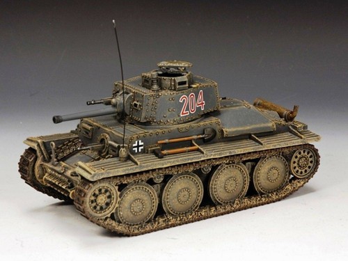 WOW EXTREMELY RARE King & Country WS224/3 Panzer 38t #204 Barbarossa LE 100 BNIB - 第 1/2 張圖片