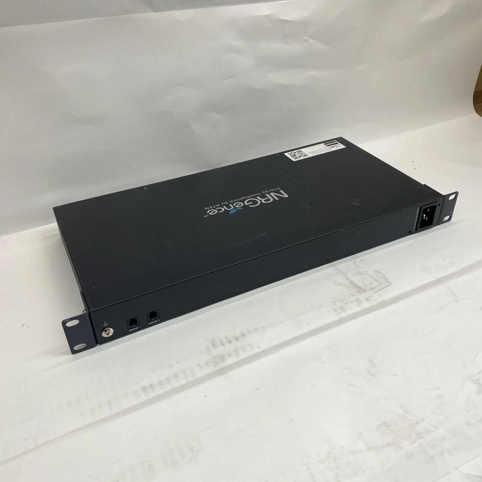 Metered Networked PDU SNMP Ethernet IEC C13x7 C19x1 ATEN PE6108G 1HE Rack - Bild 3 von 4