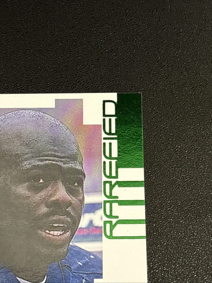 Football 2002 Sage HIT Rarefied Emerald Alex Brown RC Florida Gators DE #R13 - Image 3 of 4