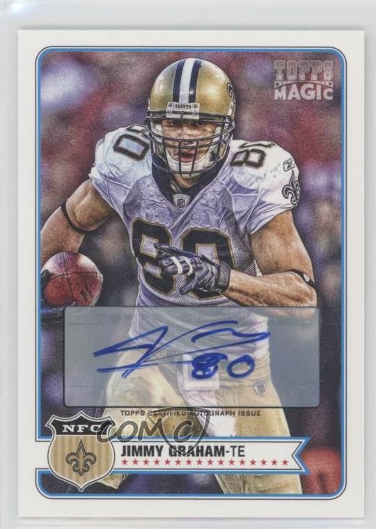 2012 Topps Magic Auto Jimmy Graham #154 Auto 0v1