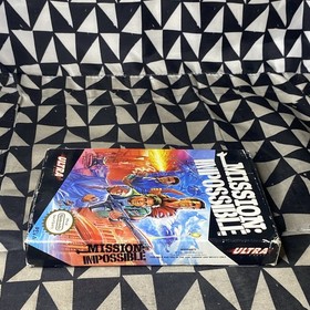 Nintendo NES Mission: Impossible Game in Original Box 1990 CIB - Tested/Works