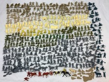 Lot de figurines Airfix HO 1:72 WWII Afrika Korps Desert Rats Cowboys Indiens