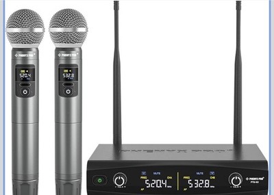   Phenyx Pro UHF kabelloses Handmikrofonsystem 30 verstellbar   